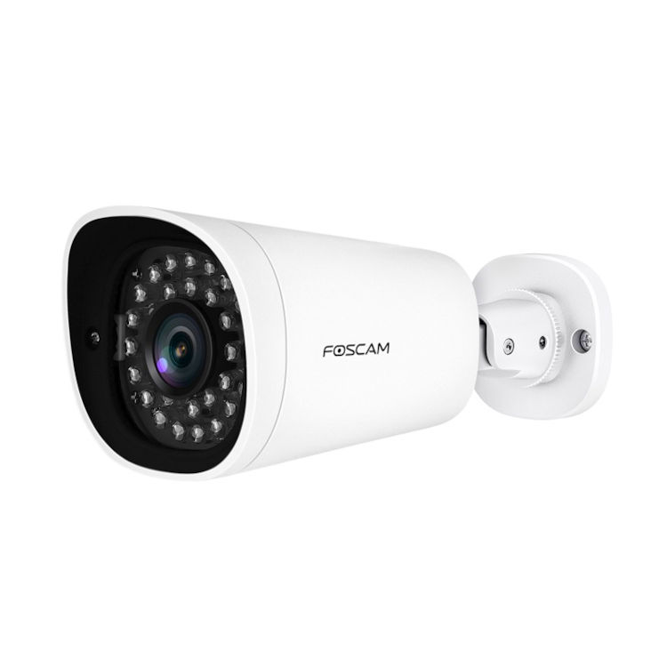 Foscam G4EP Camara IP Exterior 4Mpx Super HD POE Blanca Exterior Memoria interna