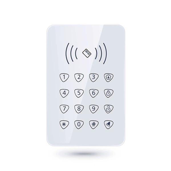Teclado inalambrico alarma con funciones Control accesos y tarjetas RFID G90 K07