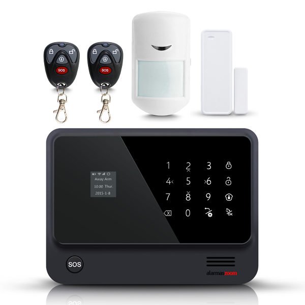 Alarma Hogar WiFi G90B GSM Proteccion Casas Sin Cuotas Color Negra