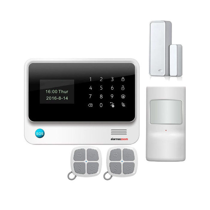 Kit Alarma Casa 8 Sensores G90 Plus Wifi Gsm App Móvil Kit Alarma Casa 8 Sensores G90 Plus Wifi Gsm App Móvil