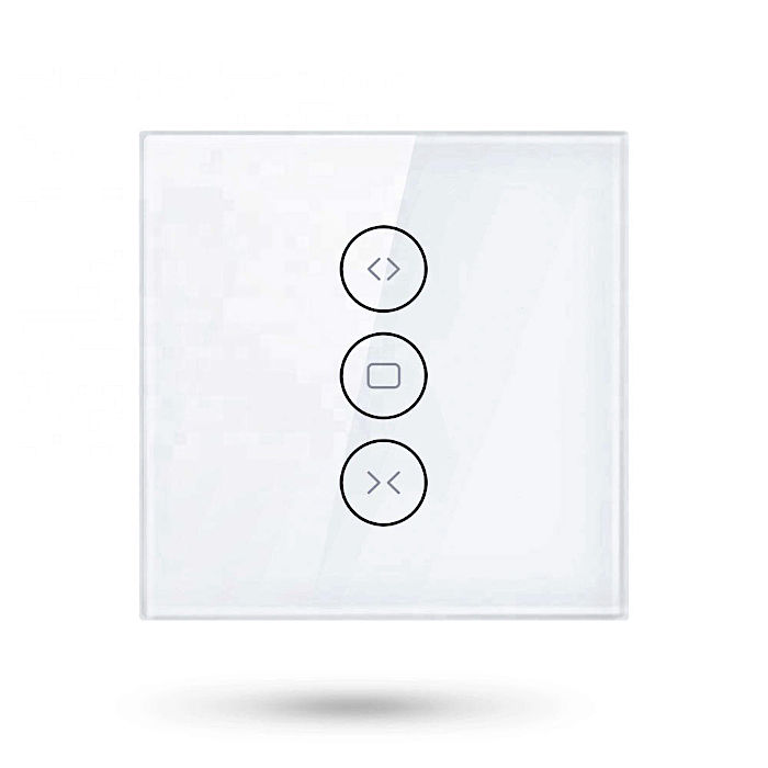 Interruptor de pared con botones cortina conexion WiFi Tuya Smart