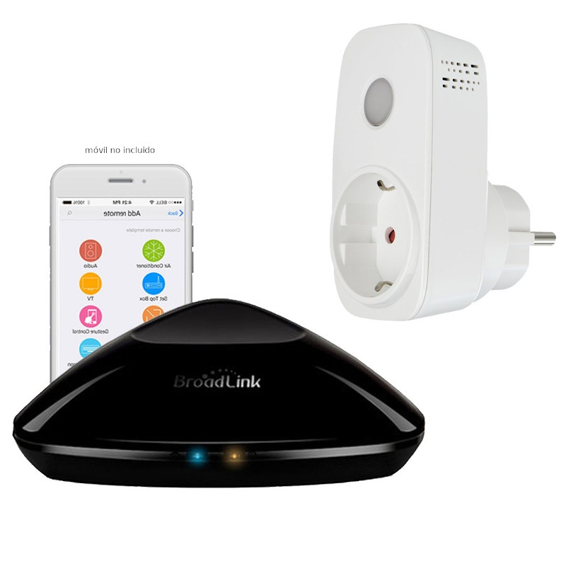 Broadlink Oferta Domotica Mando RM PRO con Enchufe WiFi SP3