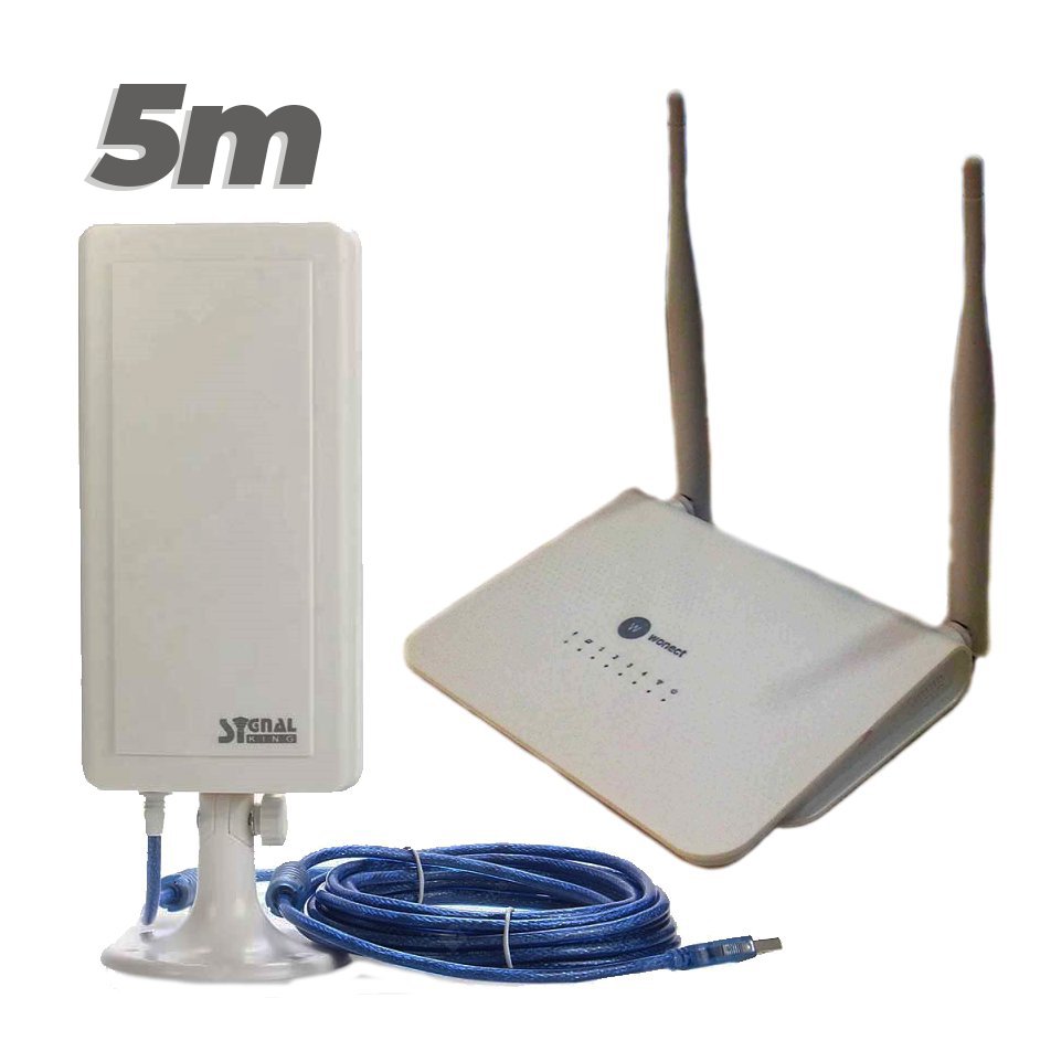 Wonect R658A Router repetidor USB Antena WiFI Signal King 11TN 5 metros