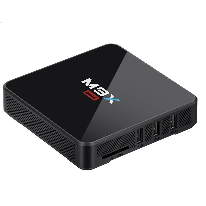 Android TV M9X MAX 16Gb Decodificador Tv WIFI Bluetooth Quad Core S905X SmartTV