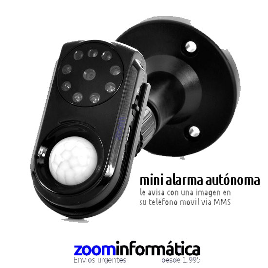 Alarma para casa autonoma con camara de vigilancia