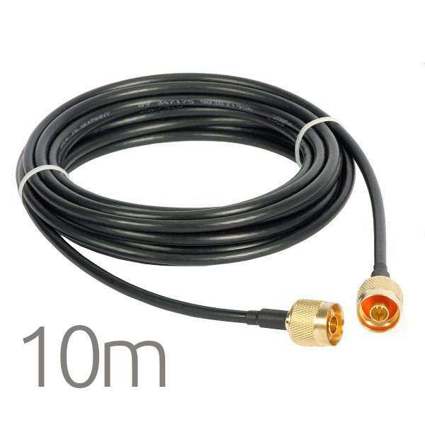 Pigtail de baja perdida N Macho a N MALE cable wifi 10m