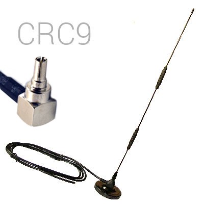 Antena Omni 3G 10dBi Interior con Soporte Conector CRC9