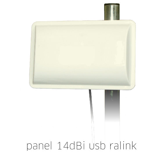 panel wifi con usb integrado RALINK RT2770 RT2720 14DBI 6000mw