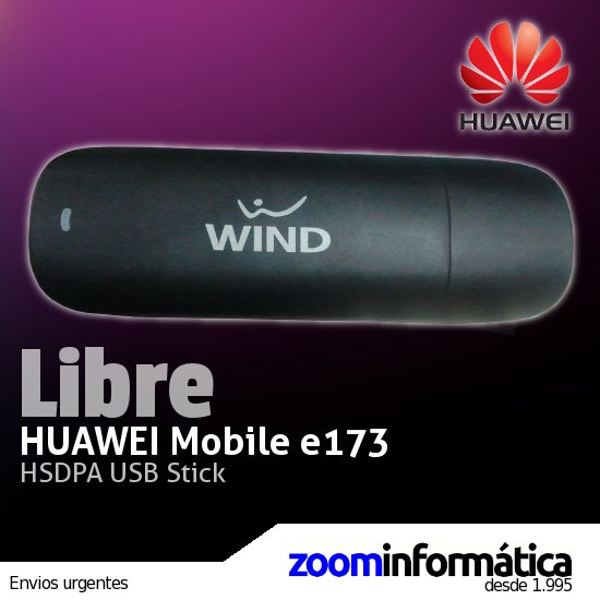 Una imagen adicional de Huawei E173