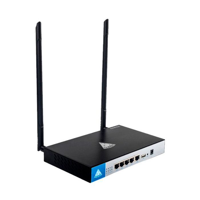 Router WiFi con carcasa metalica 300Mbps conexion USB y antenas desmontables SMA