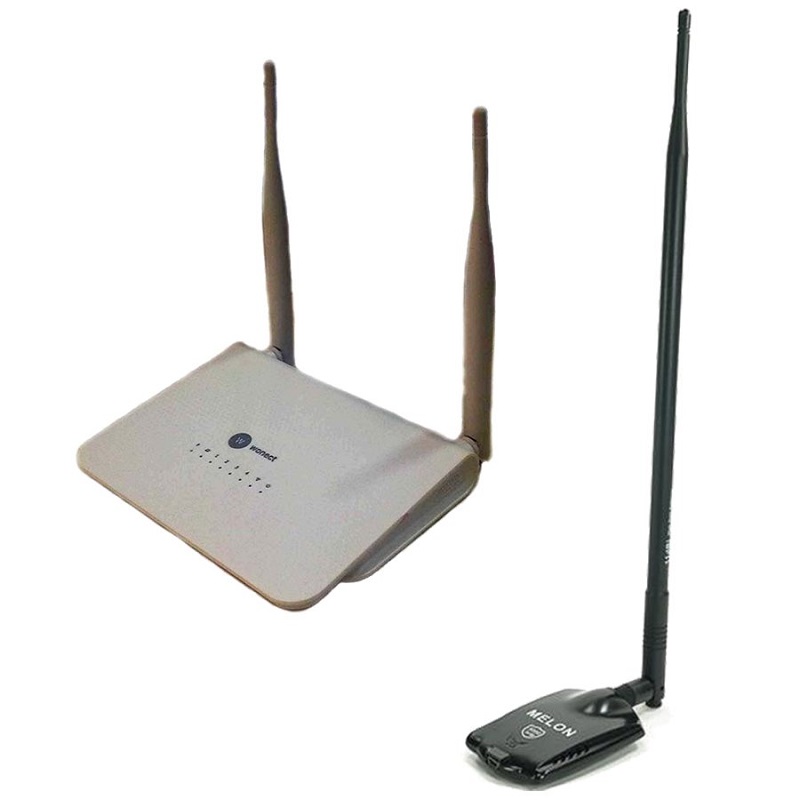 Wonect R658A Router USB WiFi Repetidor Antena Melon N3000 Ralink
