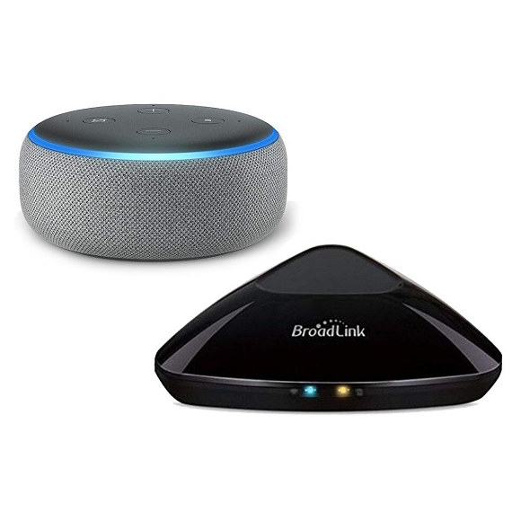 Broadlink RM PRO Domotica mando distancia universal Incluye Amazon Echo Dot