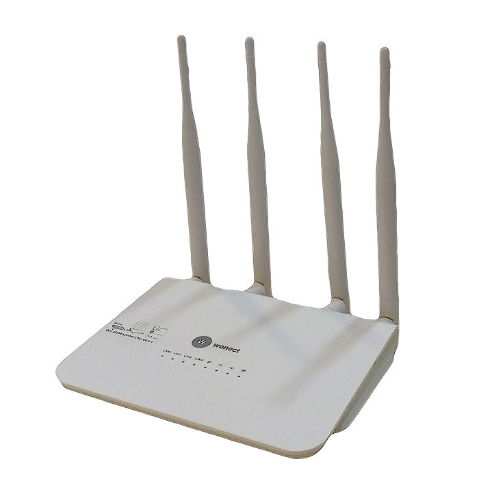 Wonect LT15 Router 4G LTE WiFi Ranura tarjeta SIM Conector Antena Exterior SMA Desmontable