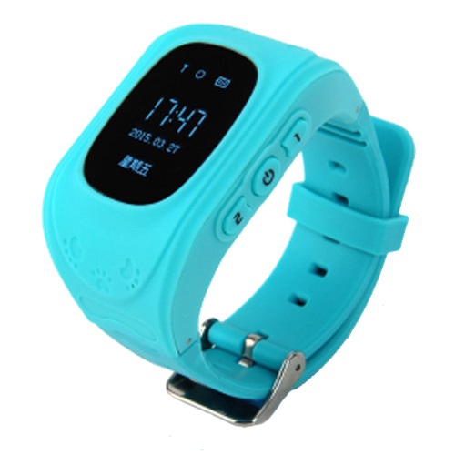 Reloj GPS SW015 ninos Localizador posicion infantil Azul