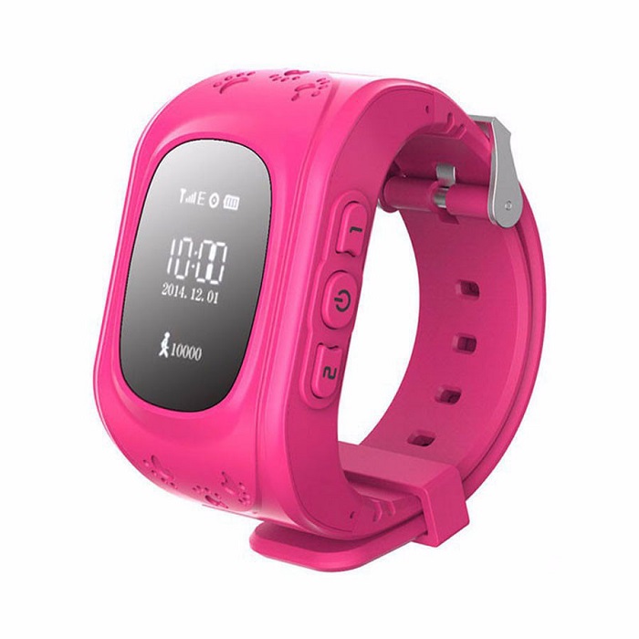 Reloj GPS SW015 ninos Localizador posicion infantil Rosa