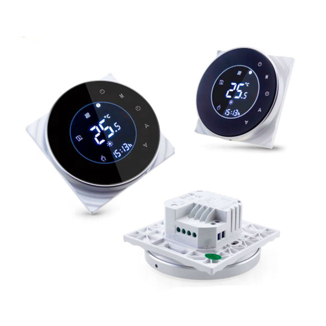 Termostato Wifi compatible con Google Home Alexa (caldera de gas de agua  wifi 3a)