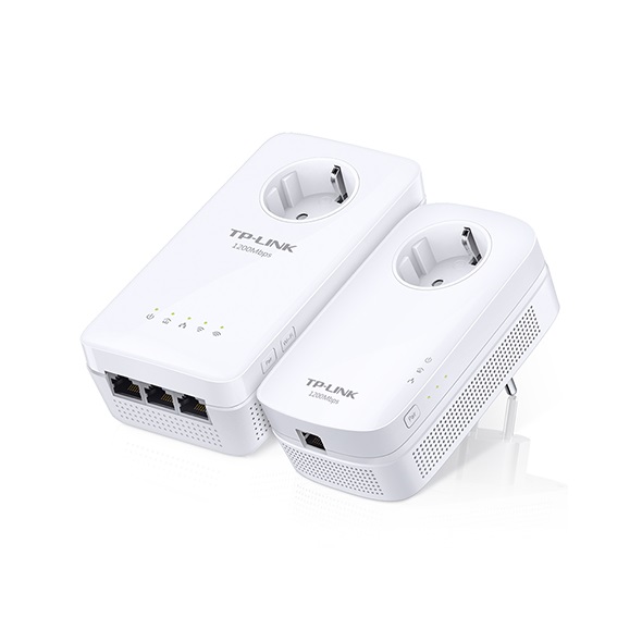 Tp Link TL WPA8630P KIT Powerline WiFi AC Gigabit AV1300 enchufe incorporado