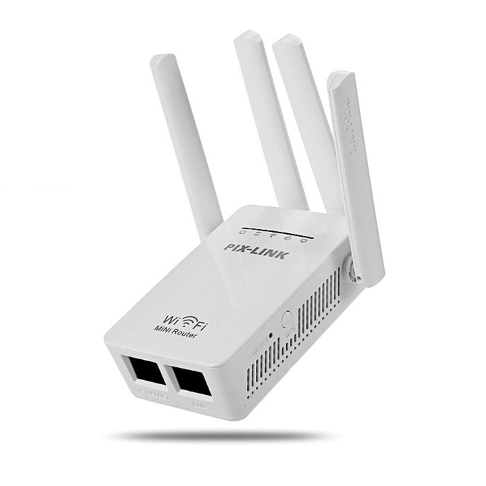 🔻 Repetidor WiFi de largo alcance con antena exterior y Router  amplificador en interior casa 