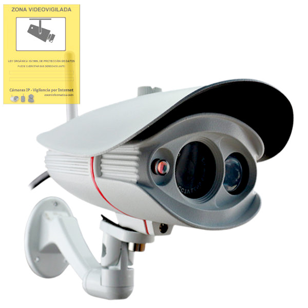 WANSCAM CAMARA IP EXTERIOR HW0033 H.264 HD 720p VISION NOCTURNA ALTA RESOLUCION