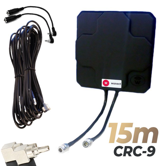 Wonect 4G-46DBI-N-CRC9-15M-NEGRA