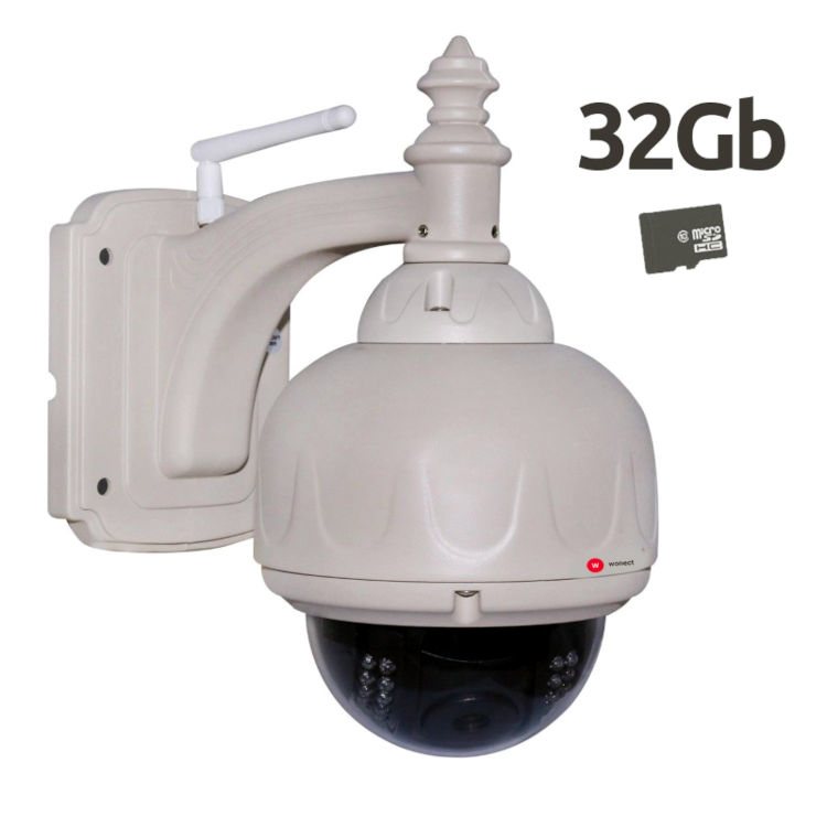 Wonect W28 Camara de seguridad IP exterior HD Zoom Optico 3x 32Gb Memoria