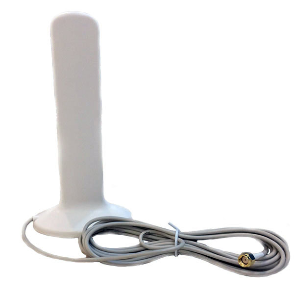 Antena WiFi omnidireccional interior 8dbi soporte blanca