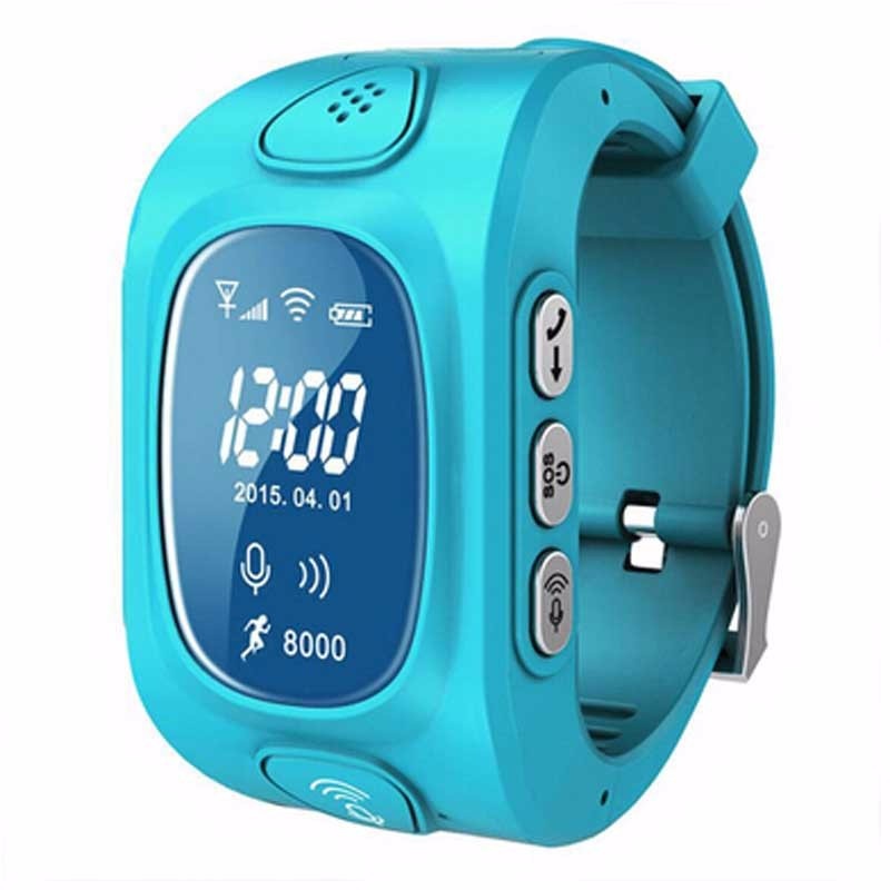 Reloj GPS Y3 ninos Localizador posicionamiento Azul