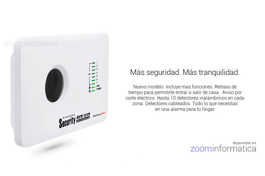 Alarmas-zoom AZ018-G10C-R