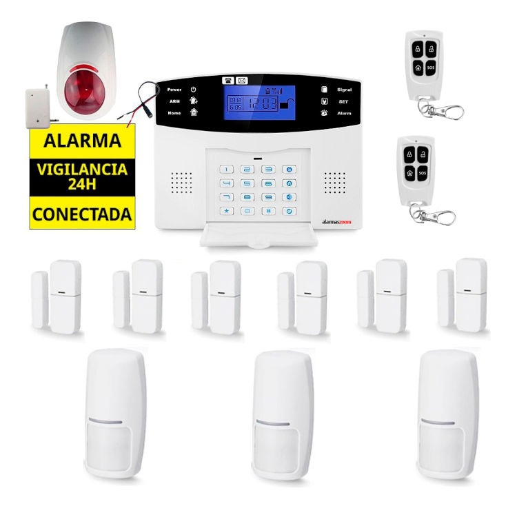 Tipos de alarmas para casa - Stock Seguridad