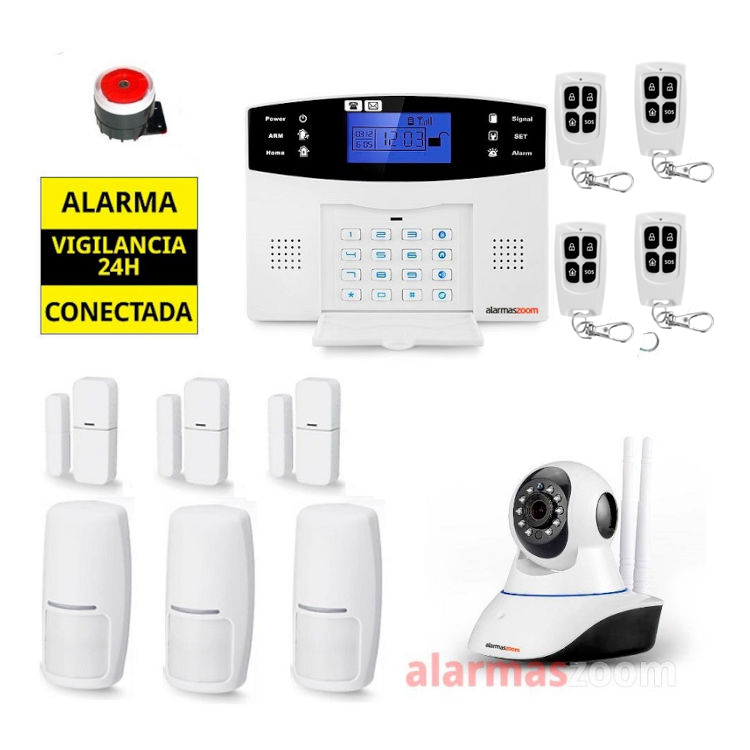 Alarmas para Casa, Sensor Apertura Puerta, 900ft - 58 Tonos