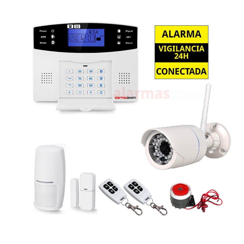 Sistema de alarma para casa Sirena inalambrica AZ017 16