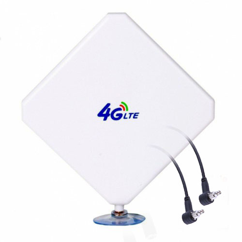 Antena 4G Theta W435 v2 Mimo Dual Compatible 4G Interior Exterior 5 Metros CRC9