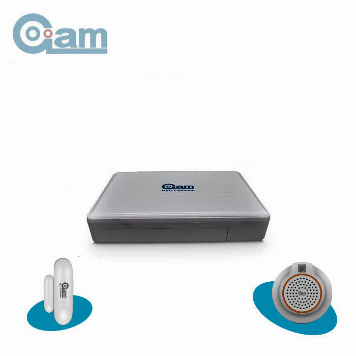 NeoCoolCam Basic Kit Alarma Hogar WiFi Central NVR Grabaciones