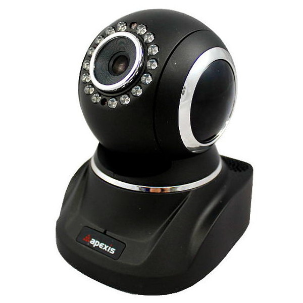 Apexis APM HP803 MPC WS BK Camara IP WiFi motorizada interior HD Ranura memoria grabacion