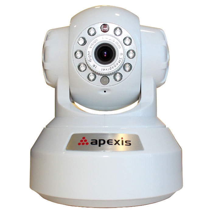 Apexis AH8044BW W Camara IP WiFi P2P Vision nocturna Blanca