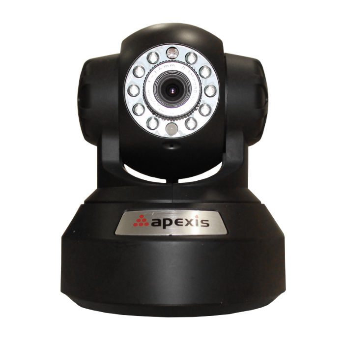 Apexis AH8044BW BK Camara IP WiFi P2P Vision nocturna Negra