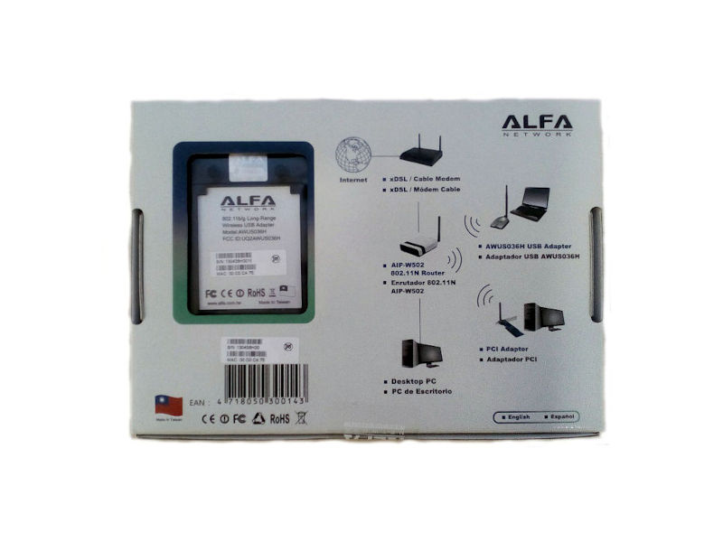 Alfa network AWUS036H V5