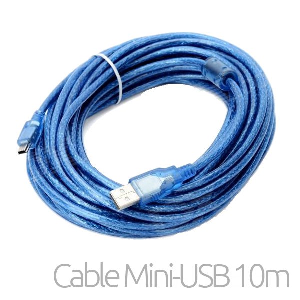 Cable USB a Mini USB 10 Metros