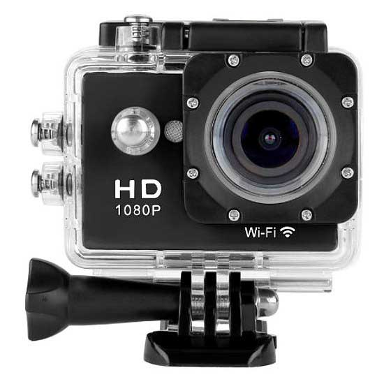 Camara deportiva W8 Full HD 1080p WiFi 170 grados Pantalla LCD