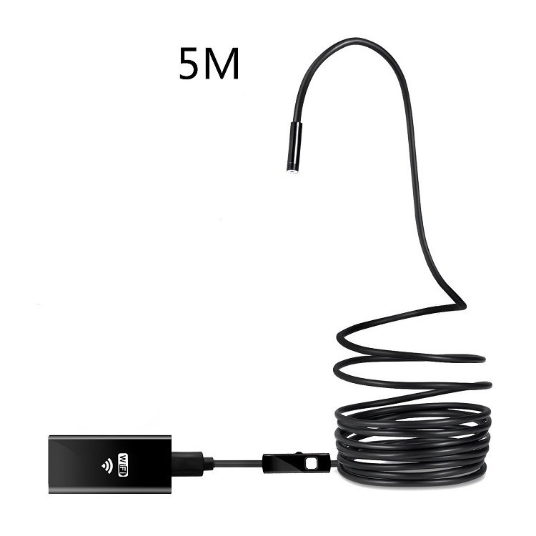 Camara endoscopica WiFi cable 5 metros vision nocturna
