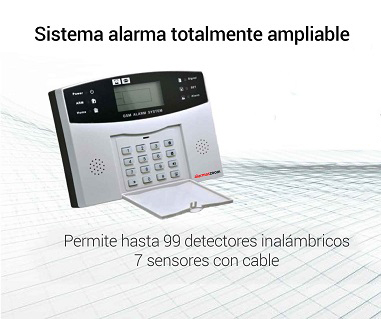 Sistema de alarma para casa Sensor exterior antimascotas AZ017 33