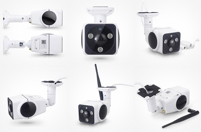 Camara ip panoramica exterior