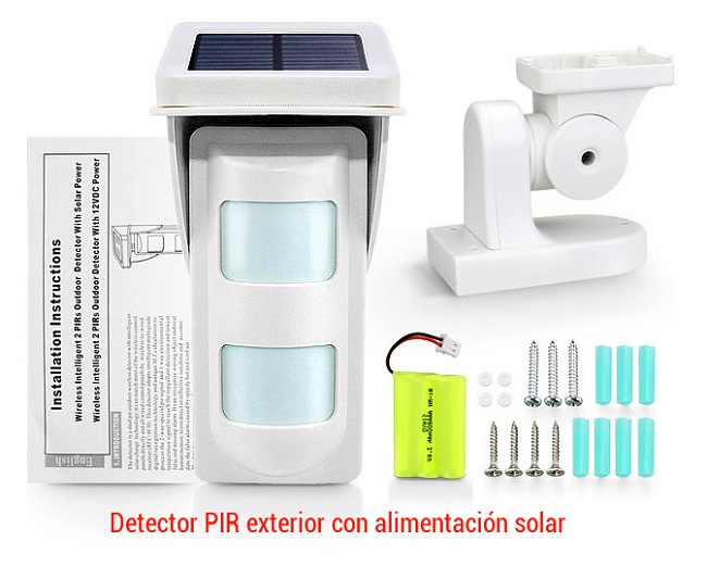 Instrucciones detector movimiento exterior anti mascotas WOP-650 - Zoom  Informatica