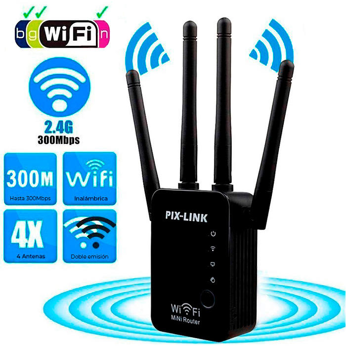 Répéteur Wifi Pix Link LV-WR16