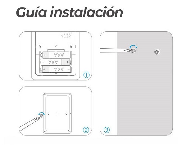 Teclado-alarma-tactil