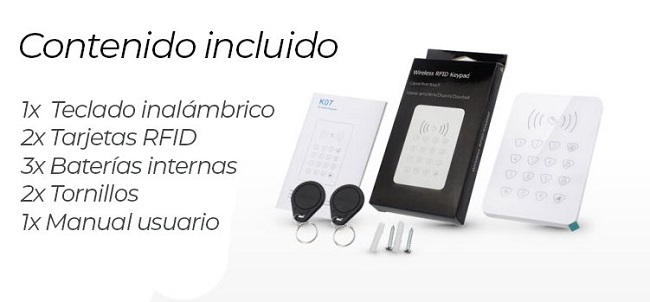 Teclado-alarma-tactil