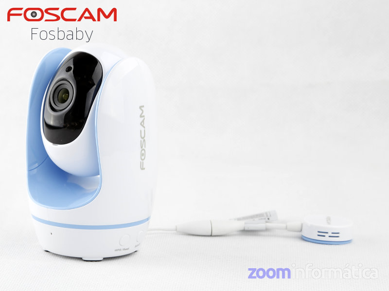 Camara IP WiFi Foscam Fosbaby Verde Vigilabebes