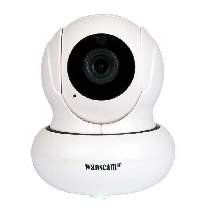 Wanscam HW0021 1 Camara IP WiFi mini interior HD 720P Motorizada con vision nocturna audio P2P