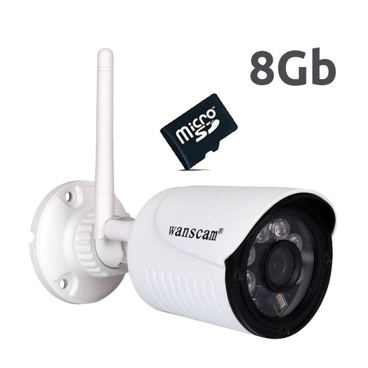 Wanscam HW0022 1 Camara de seguridad IP WiFi exterior Full HD 15fps Memoria micro SD 8Gb