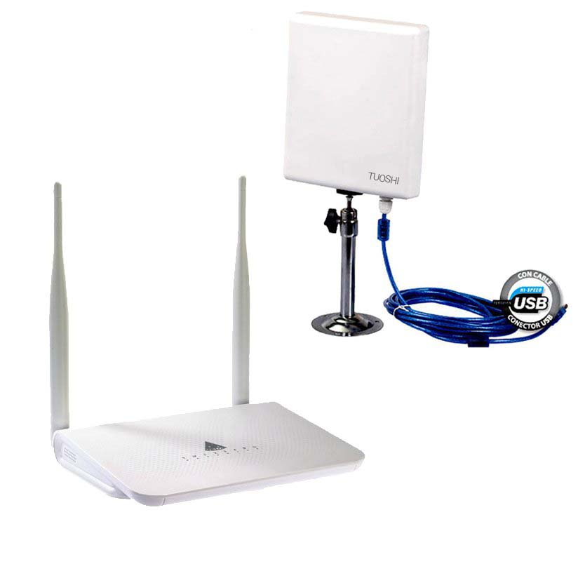 Melon R658 Router con antena WiFi Ralink N519